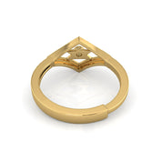 Alokki A True CZ Stone Link Ring