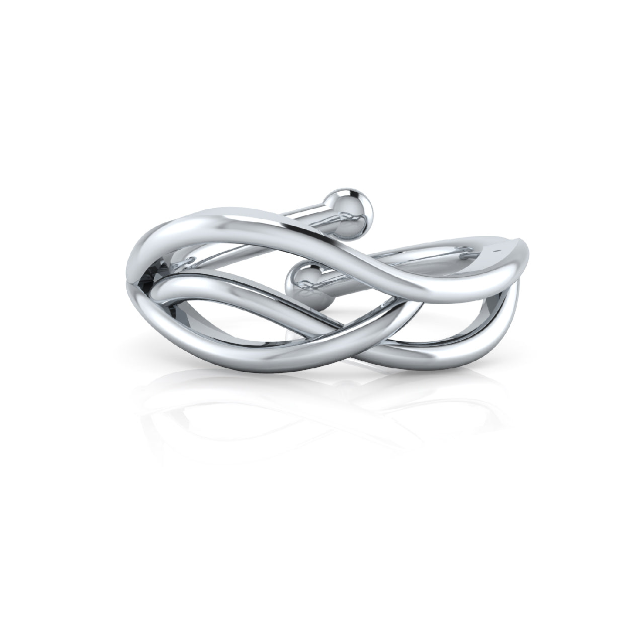 Wave Toe Ring